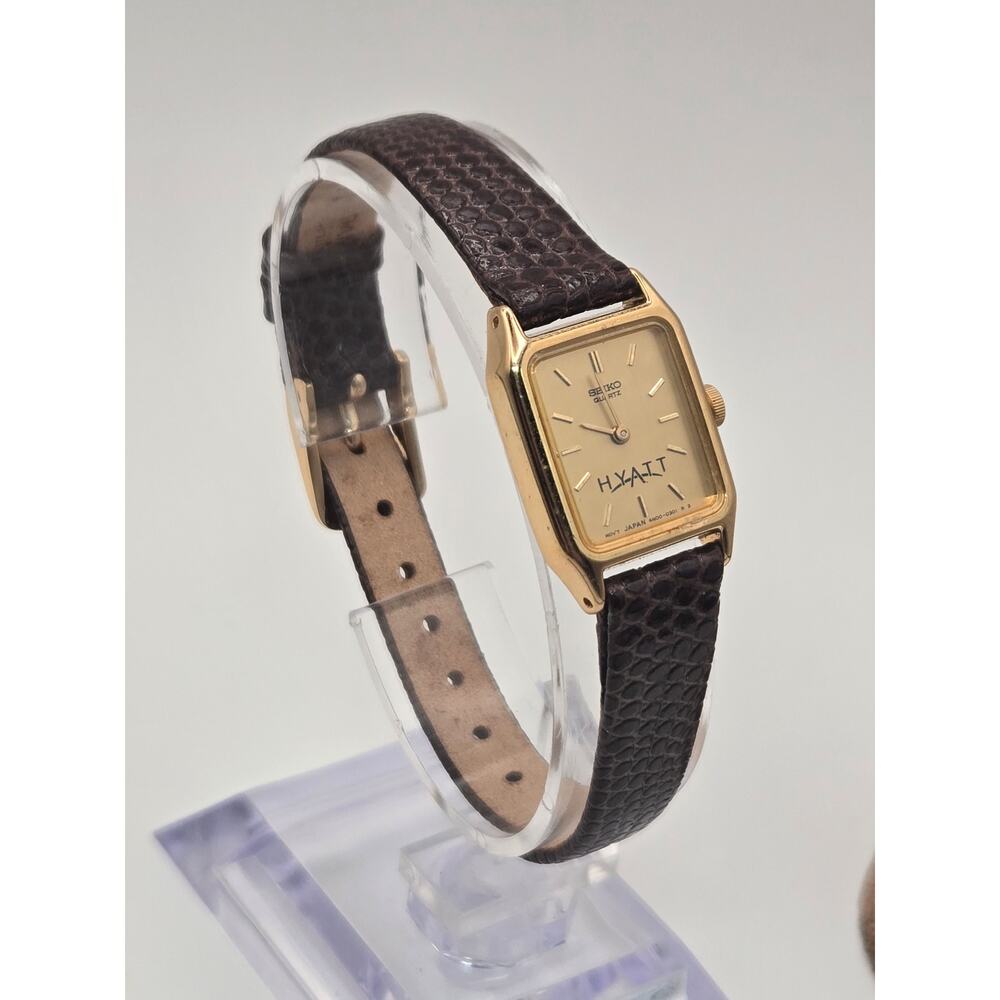 Seiko Quartz "Tank" Style Watch View 3